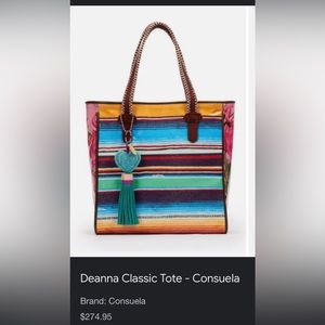 Brand new with tags Consuela Deanna Tote